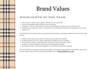 burberry case study